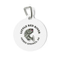Fishing Logo Pet Tag — "Little Red River, Heber Springs, AR" Personalized Dog/Cat ID Tag