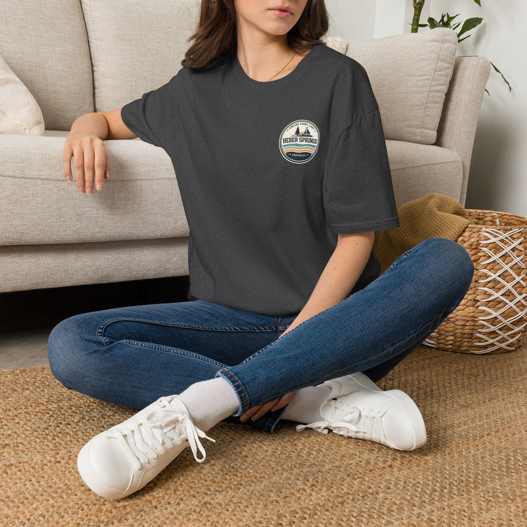 Heber Springs Vintage Mountain Badge T-Shirt