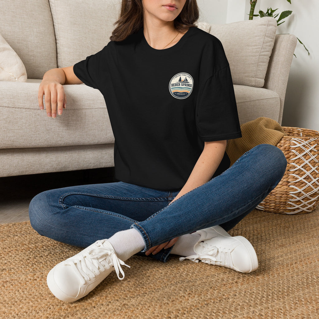 Heber Springs Vintage Mountain Badge T-Shirt