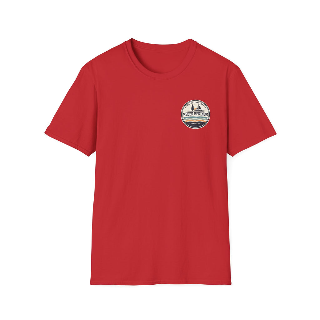 Heber Springs Vintage Mountain Badge T-Shirt