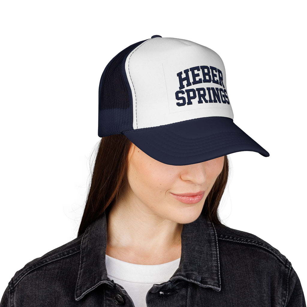 Heber Springs Arkansas Trucker Cap