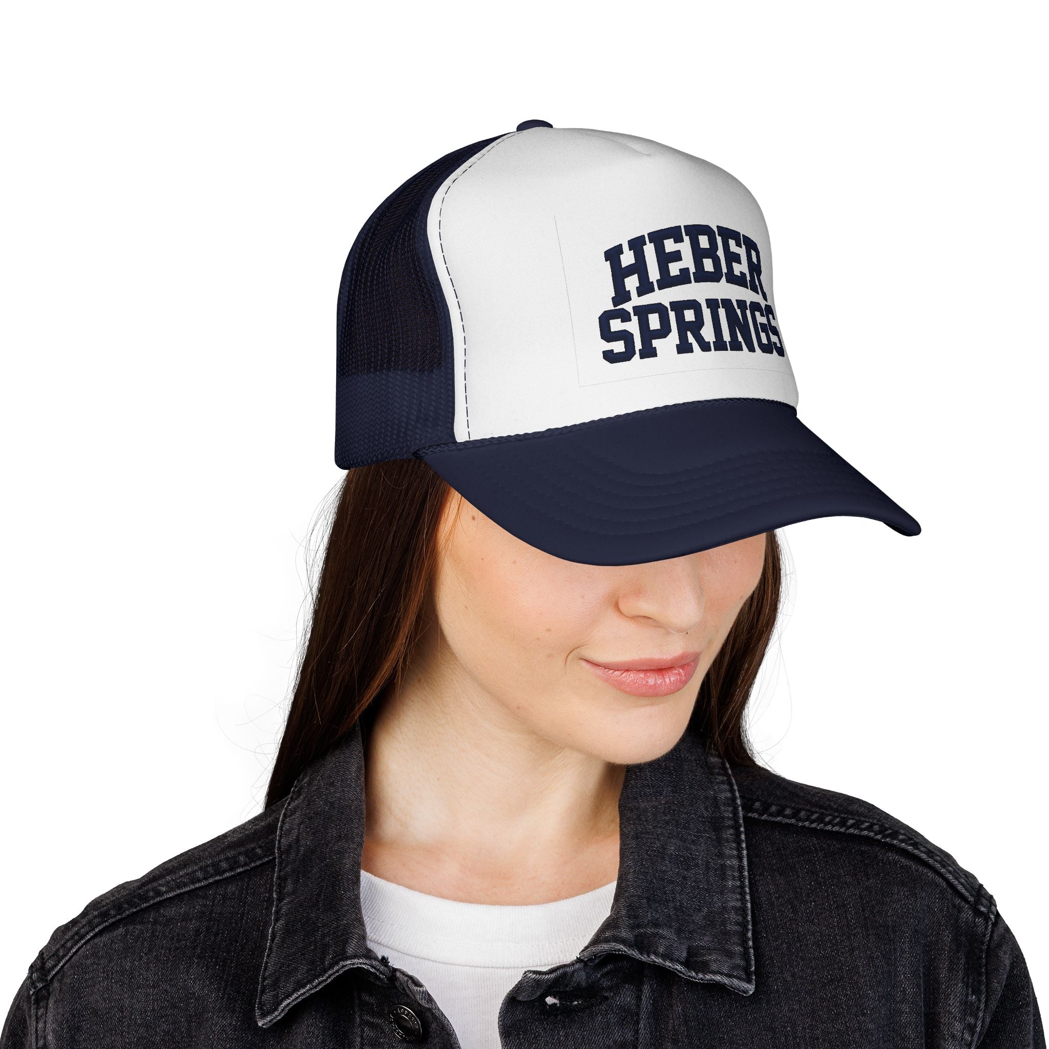 Heber Springs Arkansas Trucker Cap