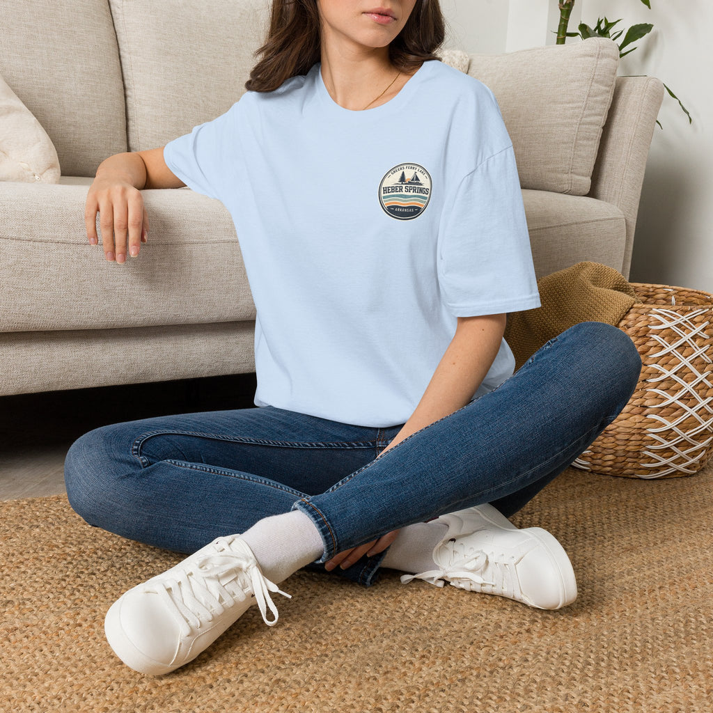 Heber Springs Vintage Mountain Badge T-Shirt