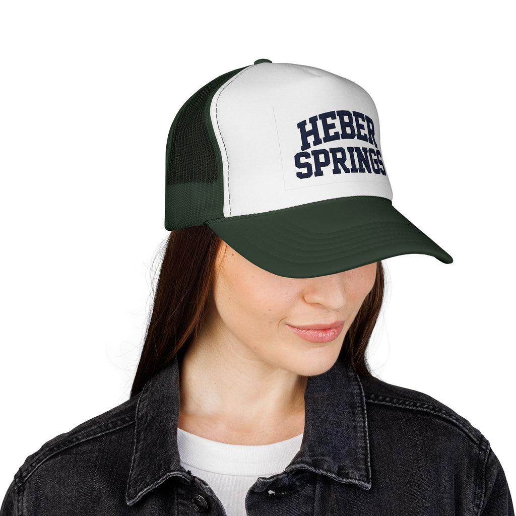 Heber Springs Arkansas Trucker Cap