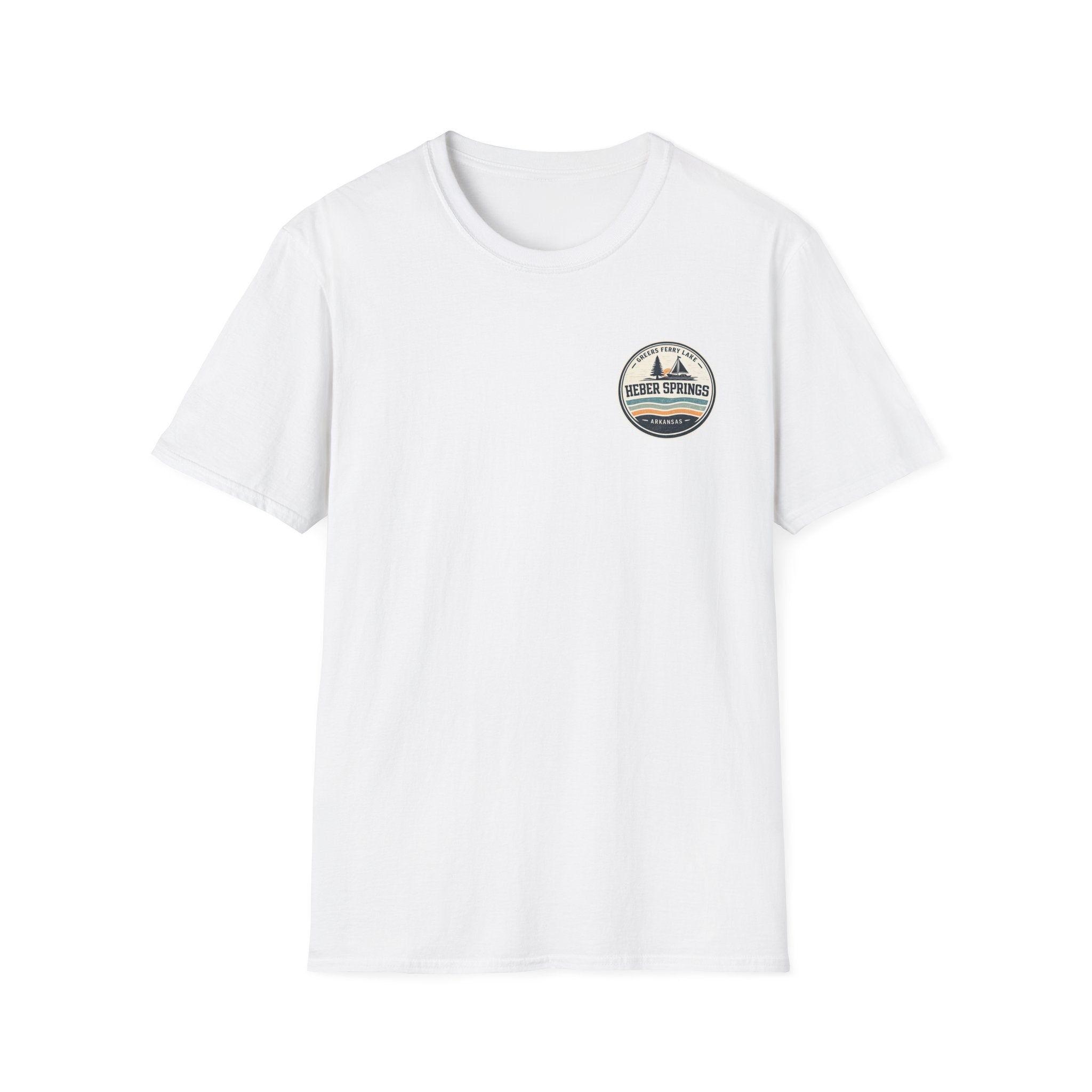 Heber Springs Vintage Mountain Badge T-Shirt