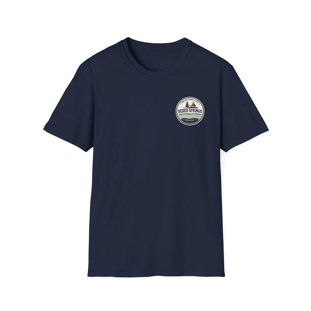 Heber Springs Vintage Mountain Badge T-Shirt