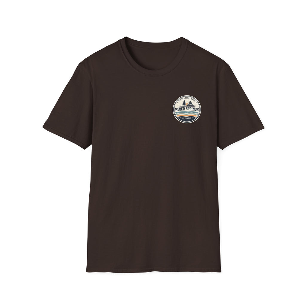 Heber Springs Vintage Mountain Badge T-Shirt