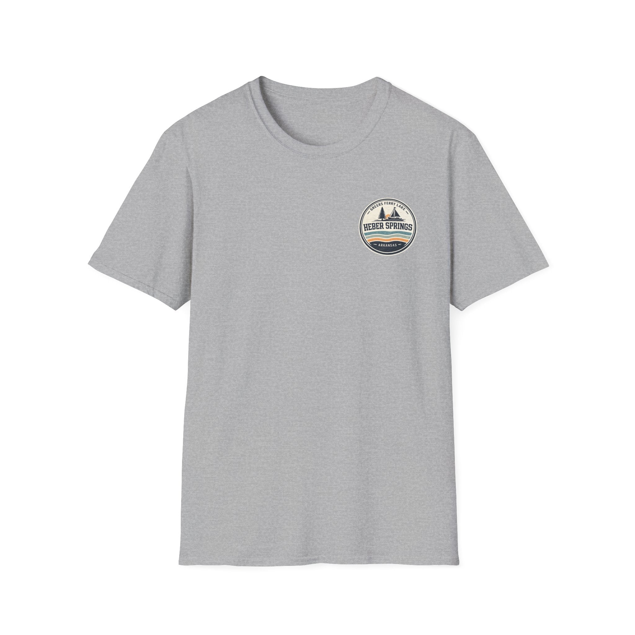 Heber Springs Vintage Mountain Badge T-Shirt
