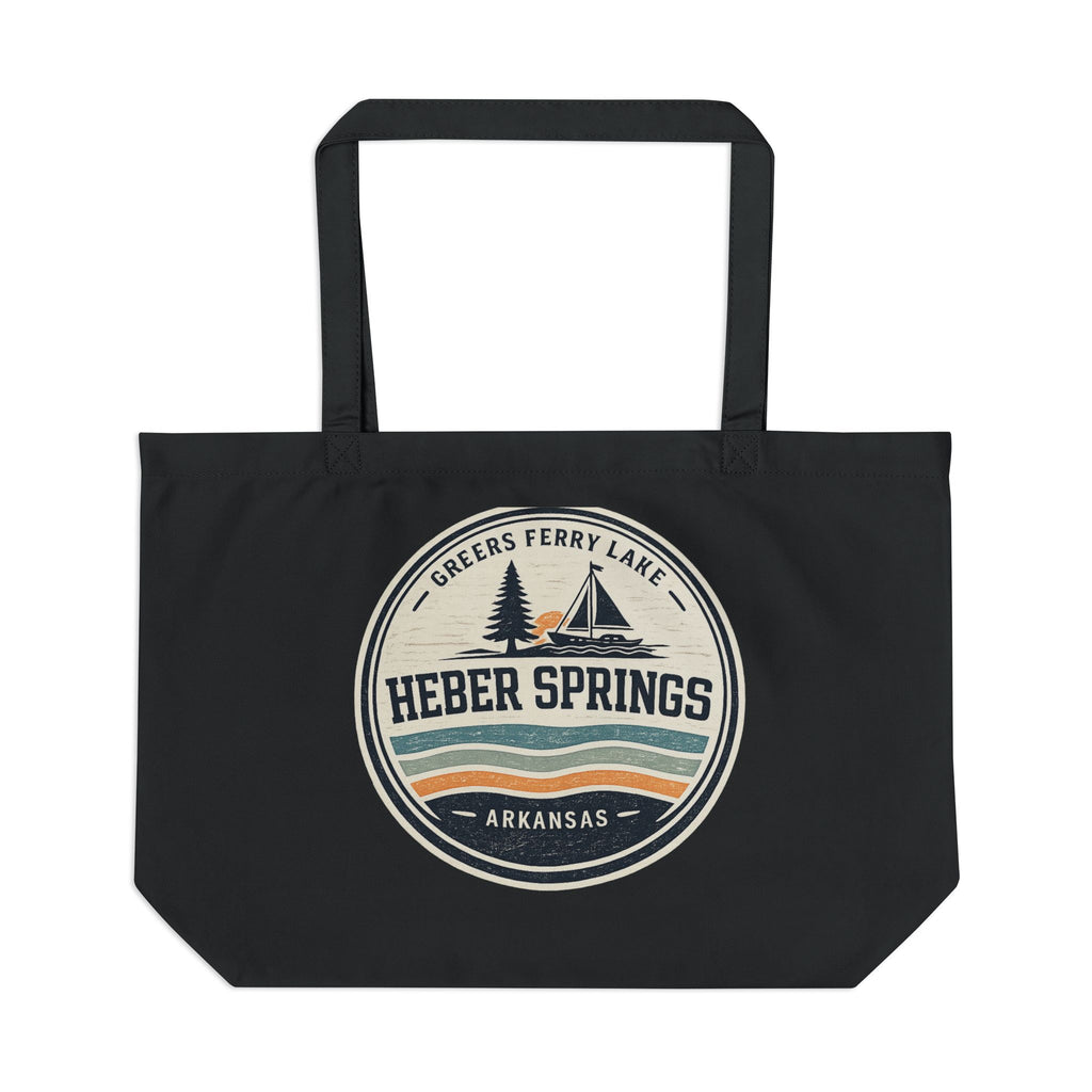 Heber Springs Arkansas Vintage Palm Beach Tote