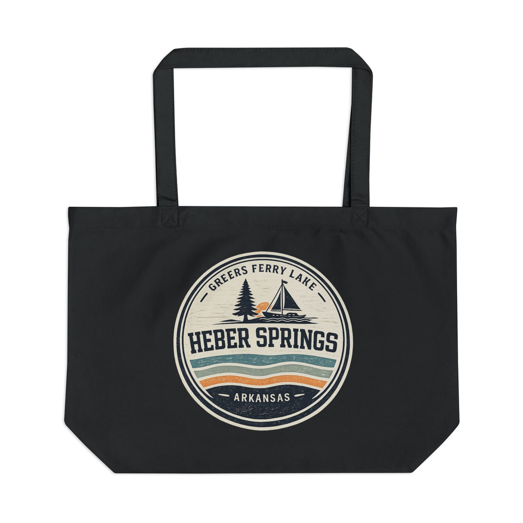 Heber Springs Arkansas Vintage Palm Beach Tote