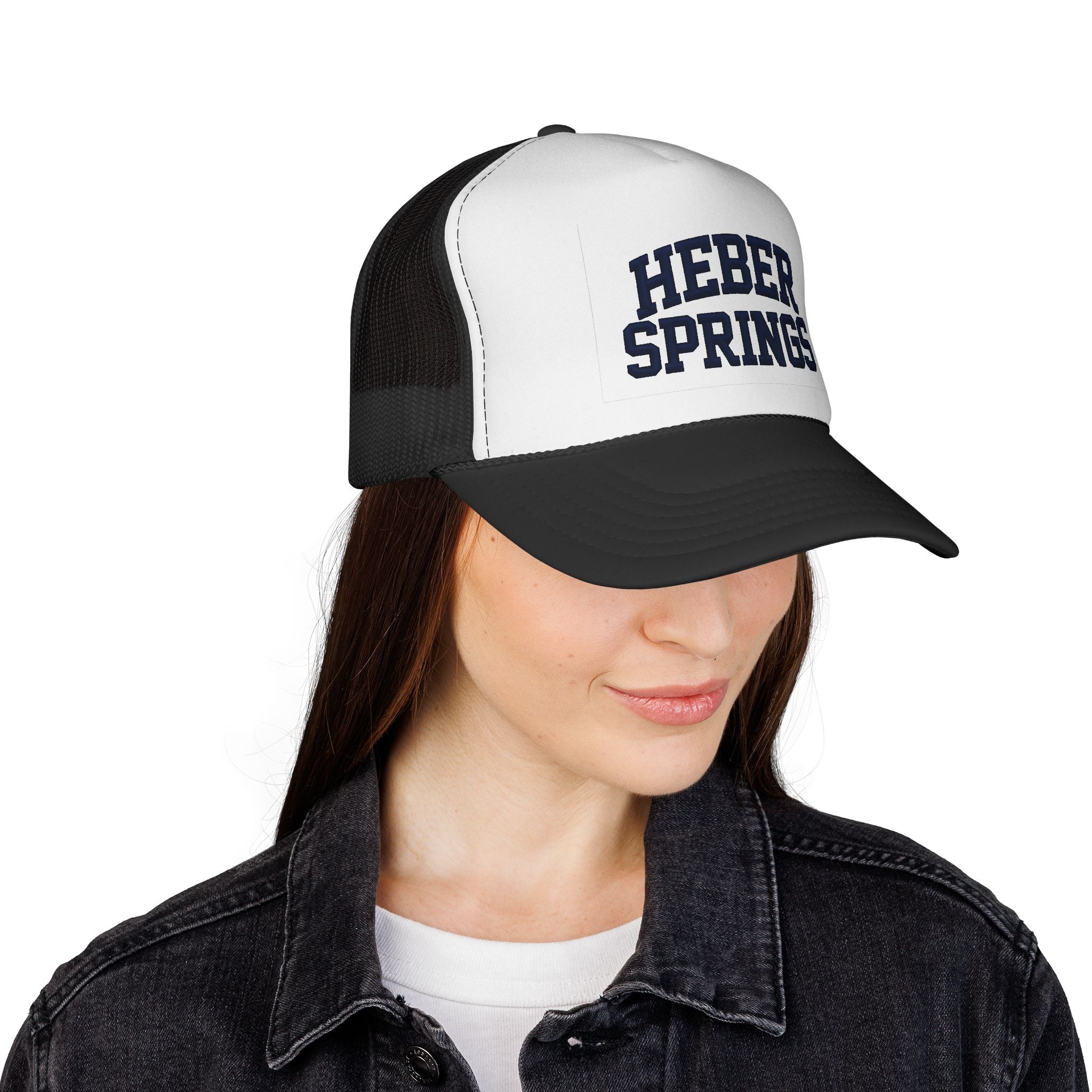 Heber Springs Arkansas Trucker Cap