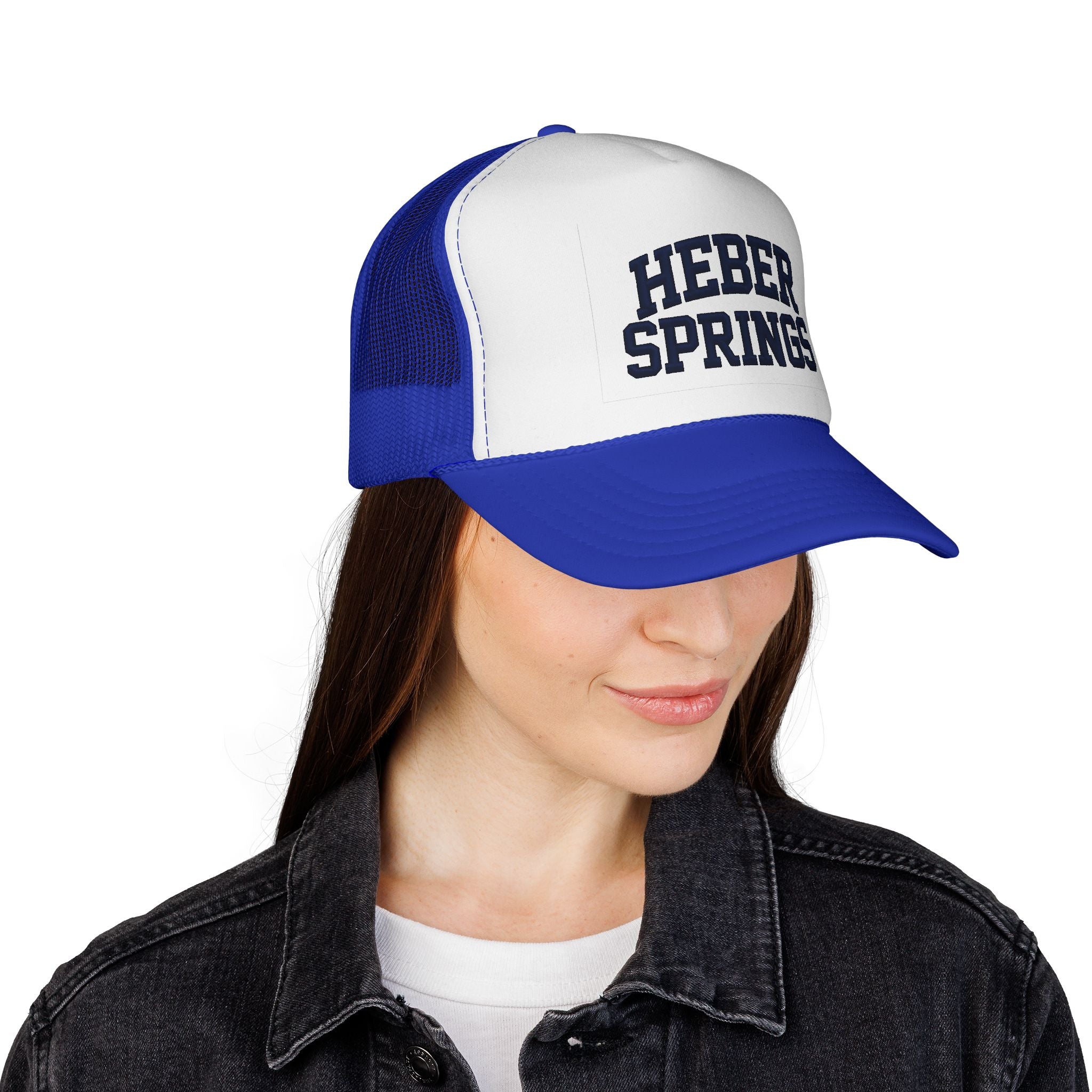 Heber Springs Arkansas Trucker Cap
